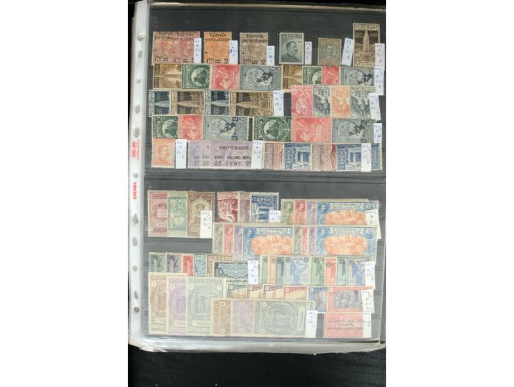 1861/2002, postfrischer, ungebrauchter und gestempelter Bestand mit vielen guten Werten und Sätzen, Stempel ohne Obligo; groß