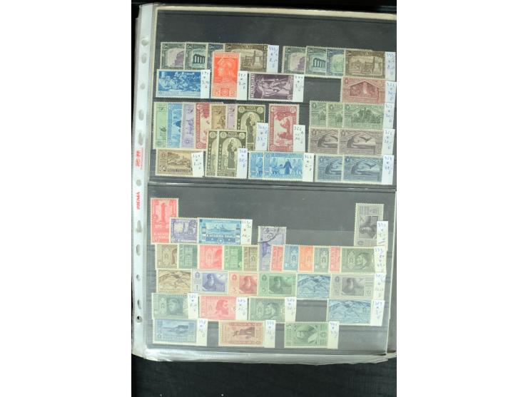 1861/2002, postfrischer, ungebrauchter und gestempelter Bestand mit vielen guten Werten und Sätzen, Stempel ohne Obligo; groß