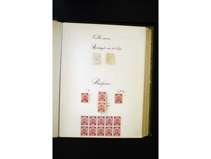 1918/40, umfangreiche ungebrauchte/postfrische und gestempelte Sammlung, teils aufgezogen auf alten Blanko-Blättern und besch