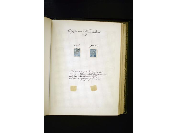 1918/40, umfangreiche ungebrauchte/postfrische und gestempelte Sammlung, teils aufgezogen auf alten Blanko-Blättern und besch