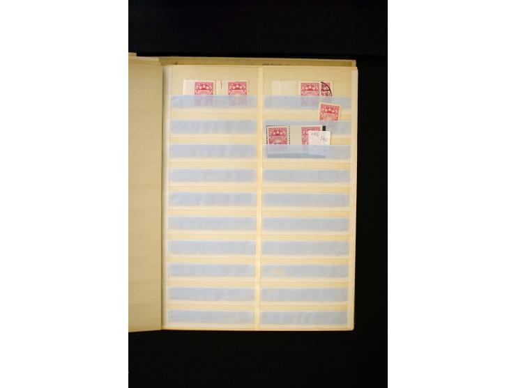1918/40, umfangreiche ungebrauchte/postfrische und gestempelte Sammlung, teils aufgezogen auf alten Blanko-Blättern und besch