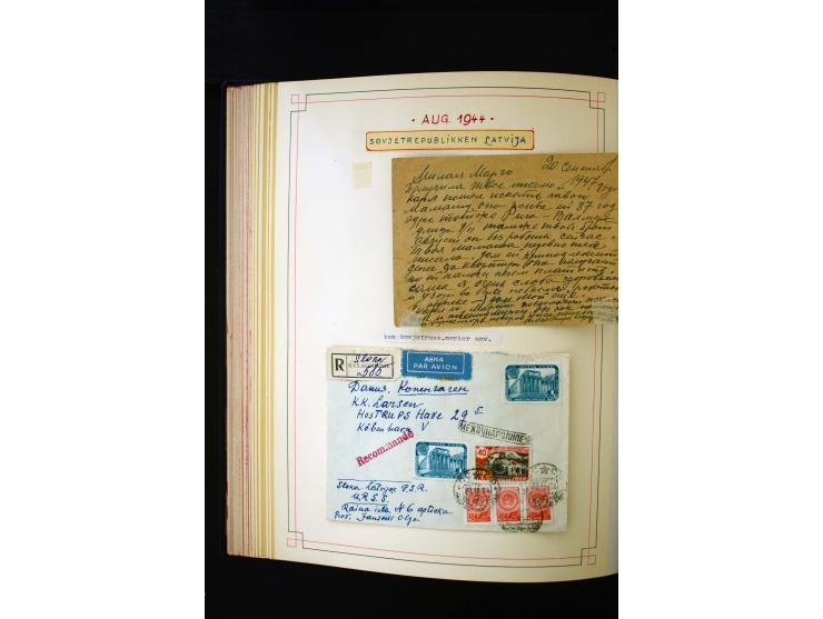 1918/40, umfangreiche ungebrauchte/postfrische und gestempelte Sammlung, teils aufgezogen auf alten Blanko-Blättern und besch