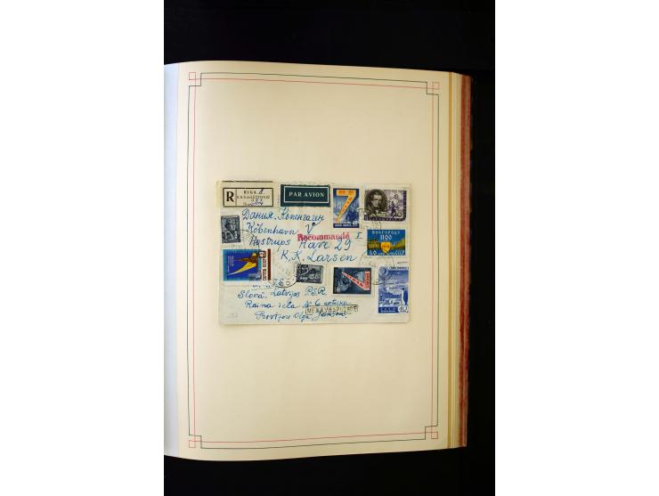 1918/40, umfangreiche ungebrauchte/postfrische und gestempelte Sammlung, teils aufgezogen auf alten Blanko-Blättern und besch