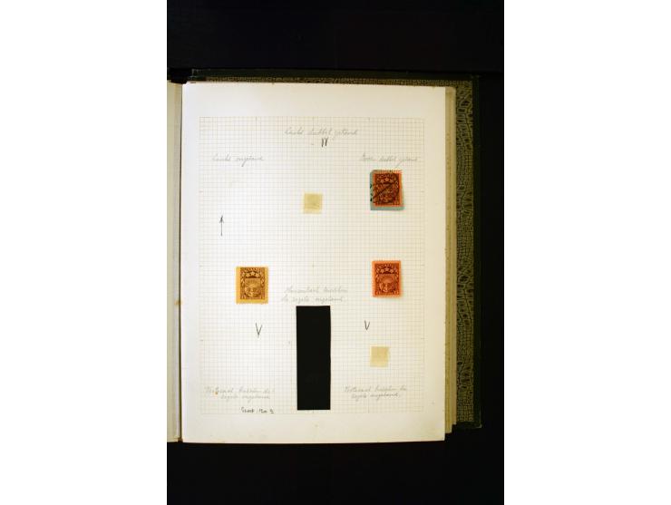 1918/40, umfangreiche ungebrauchte/postfrische und gestempelte Sammlung, teils aufgezogen auf alten Blanko-Blättern und besch