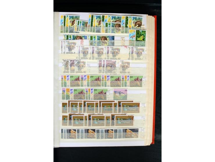 1912/2003, postfrischer, ungebrauchter und gestempelter Bestand mit u.a. Mi.-Nr. 82-89 (2), 108-13 (3), 140-42 (2), 304-05B (
