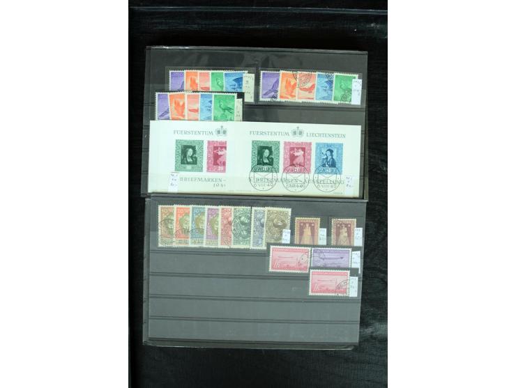 1912/2003, postfrischer, ungebrauchter und gestempelter Bestand mit u.a. Mi.-Nr. 82-89 (2), 108-13 (3), 140-42 (2), 304-05B (