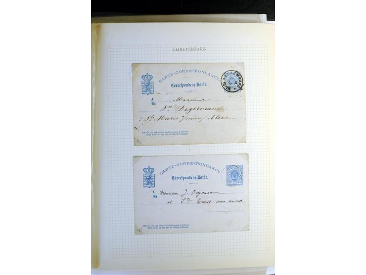 1852/1920 (ca.), interessante Partie mit allein über 100 Werten der ersten Ausgabe