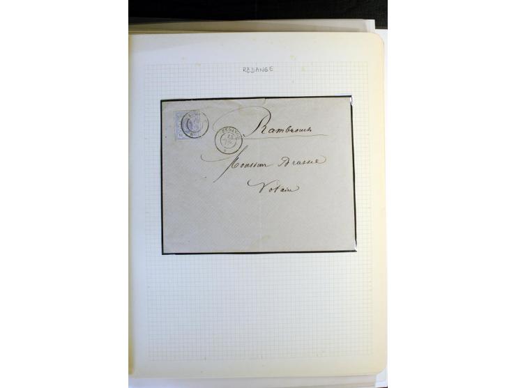 1852/1920 (ca.), interessante Partie mit allein über 100 Werten der ersten Ausgabe