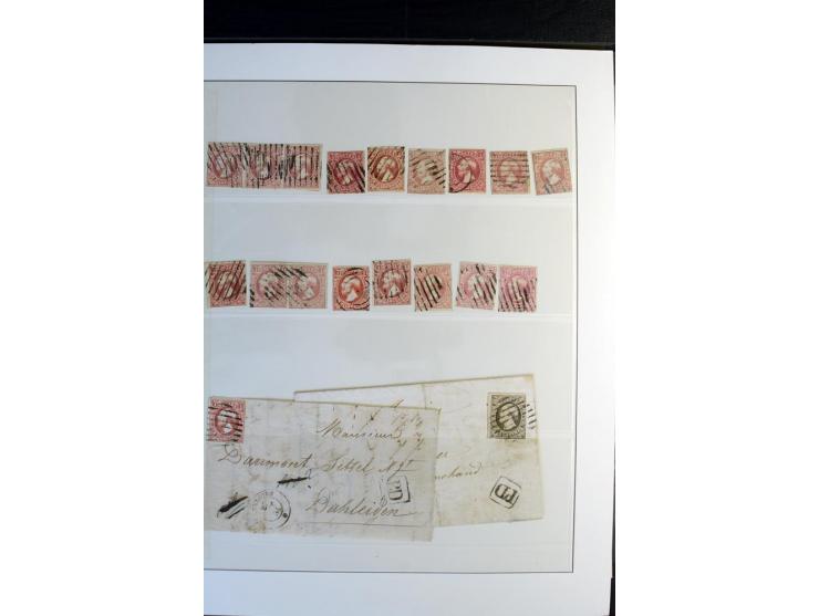 1852/1920 (ca.), interessante Partie mit allein über 100 Werten der ersten Ausgabe