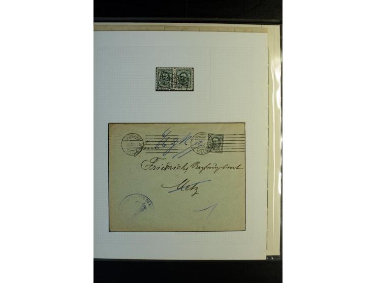 1852/1920 (ca.), interessante Partie mit allein über 100 Werten der ersten Ausgabe