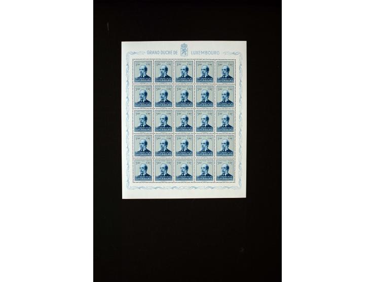 1938/57, postfrische und gestempelte Partie, dabei postfrisch u.a. Mi. Bl. 7 (3), Nr. 478-83 (9), 555-57 (2) und 572-74 (4), 