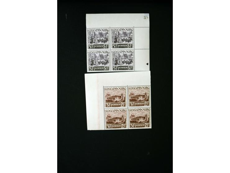 1938/57, postfrische und gestempelte Partie, dabei postfrisch u.a. Mi. Bl. 7 (3), Nr. 478-83 (9), 555-57 (2) und 572-74 (4), 