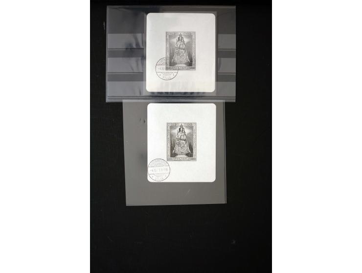 1938/57, postfrische und gestempelte Partie, dabei postfrisch u.a. Mi. Bl. 7 (3), Nr. 478-83 (9), 555-57 (2) und 572-74 (4), 