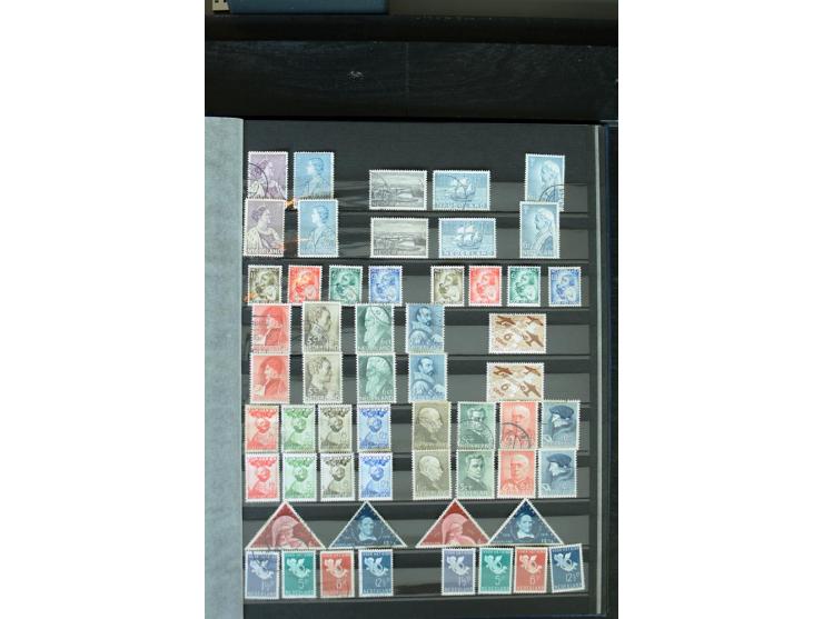 1852/1998, postfrische, ungebrauchte und gestempelte Sammlung, überwiegend in beiden Erhaltungen gesammelt mit u.a. Mi.-Nr. 1