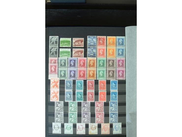 1852/1998, postfrische, ungebrauchte und gestempelte Sammlung, überwiegend in beiden Erhaltungen gesammelt mit u.a. Mi.-Nr. 1