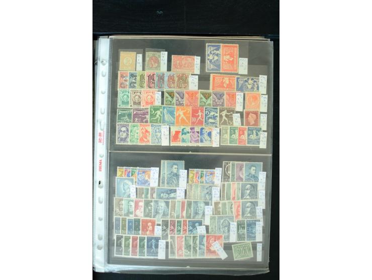 1852/2006, postfrischer, ungebrauchter und gestempelter Bestand mit u.a. Mi.-Nr. 48 (3), 66, 99-100, 132, 543 etc., dazu Bloc