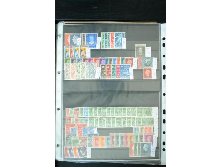 1852/2006, postfrischer, ungebrauchter und gestempelter Bestand mit u.a. Mi.-Nr. 48 (3), 66, 99-100, 132, 543 etc., dazu Bloc
