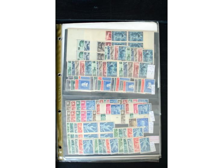1852/2006, postfrischer, ungebrauchter und gestempelter Bestand mit u.a. Mi.-Nr. 48 (3), 66, 99-100, 132, 543 etc., dazu Bloc