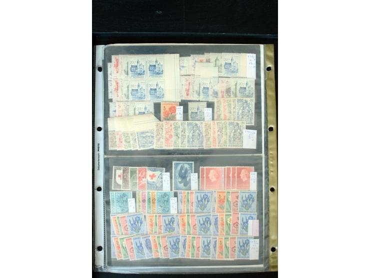 1852/2006, postfrischer, ungebrauchter und gestempelter Bestand mit u.a. Mi.-Nr. 48 (3), 66, 99-100, 132, 543 etc., dazu Bloc