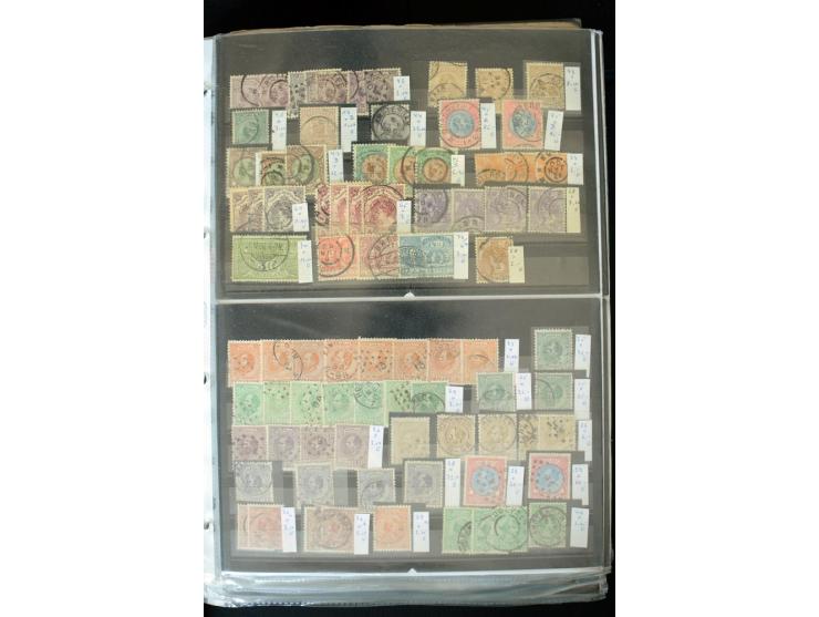 1852/2006, postfrischer, ungebrauchter und gestempelter Bestand mit u.a. Mi.-Nr. 48 (3), 66, 99-100, 132, 543 etc., dazu Bloc