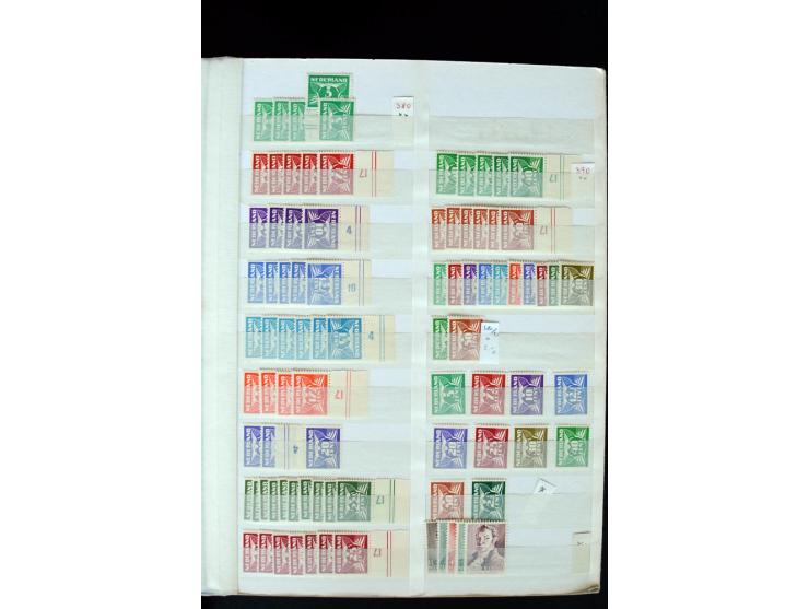 1852/2006, postfrischer, ungebrauchter und gestempelter Bestand mit u.a. Mi.-Nr. 48 (3), 66, 99-100, 132, 543 etc., dazu Bloc
