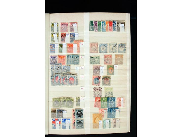 1852/2006, postfrischer, ungebrauchter und gestempelter Bestand mit u.a. Mi.-Nr. 48 (3), 66, 99-100, 132, 543 etc., dazu Bloc
