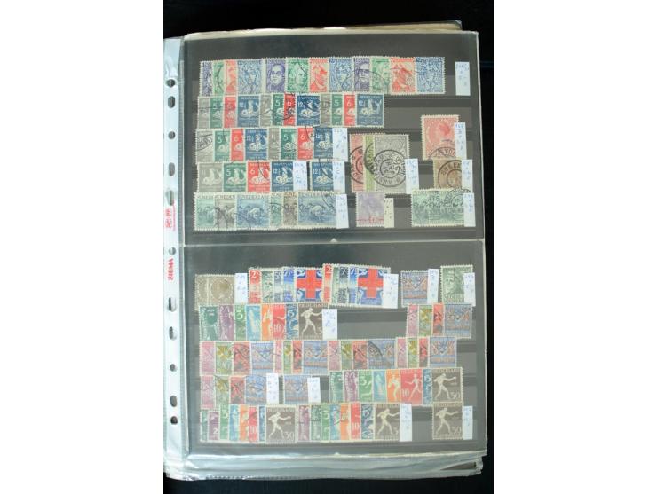 1852/2006, postfrischer, ungebrauchter und gestempelter Bestand mit u.a. Mi.-Nr. 48 (3), 66, 99-100, 132, 543 etc., dazu Bloc