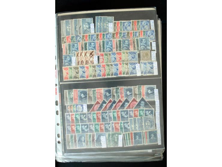 1852/2006, postfrischer, ungebrauchter und gestempelter Bestand mit u.a. Mi.-Nr. 48 (3), 66, 99-100, 132, 543 etc., dazu Bloc