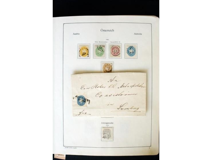 1850/1988, postfrische, ungebrauchte und gestempelte Sammlung mit u.a. Mi.-Nr. 161 - 77, 518 - 20, 551 - 54, 555 - 56A, Bl. 1