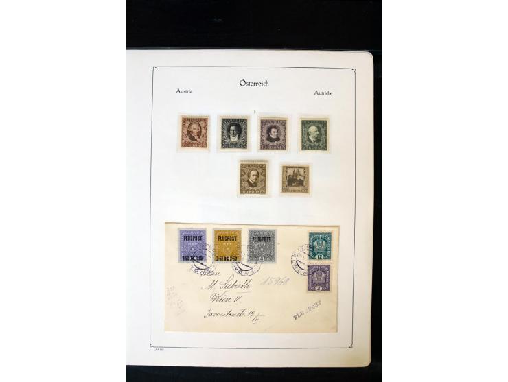 1850/1988, postfrische, ungebrauchte und gestempelte Sammlung mit u.a. Mi.-Nr. 161 - 77, 518 - 20, 551 - 54, 555 - 56A, Bl. 1