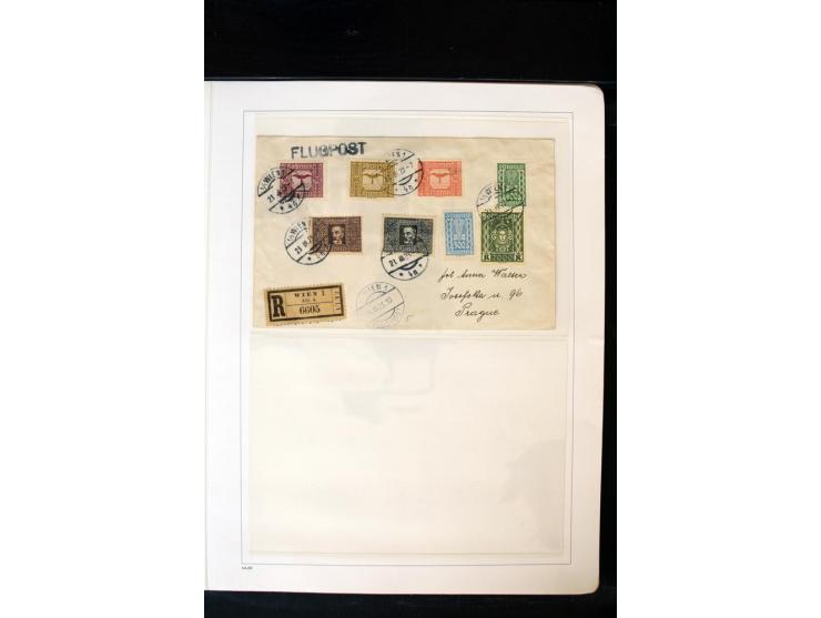 1850/1988, postfrische, ungebrauchte und gestempelte Sammlung mit u.a. Mi.-Nr. 161 - 77, 518 - 20, 551 - 54, 555 - 56A, Bl. 1