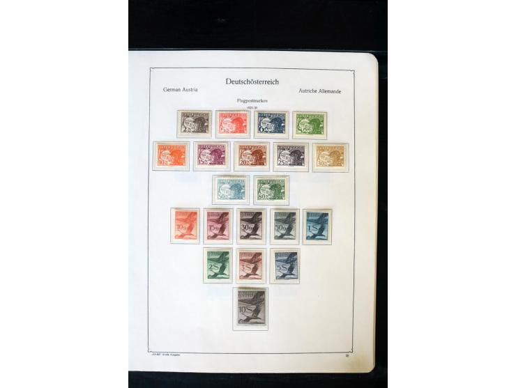 1850/1988, postfrische, ungebrauchte und gestempelte Sammlung mit u.a. Mi.-Nr. 161 - 77, 518 - 20, 551 - 54, 555 - 56A, Bl. 1