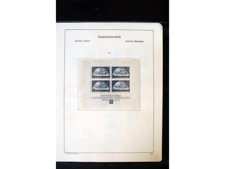 1850/1988, postfrische, ungebrauchte und gestempelte Sammlung mit u.a. Mi.-Nr. 161 - 77, 518 - 20, 551 - 54, 555 - 56A, Bl. 1