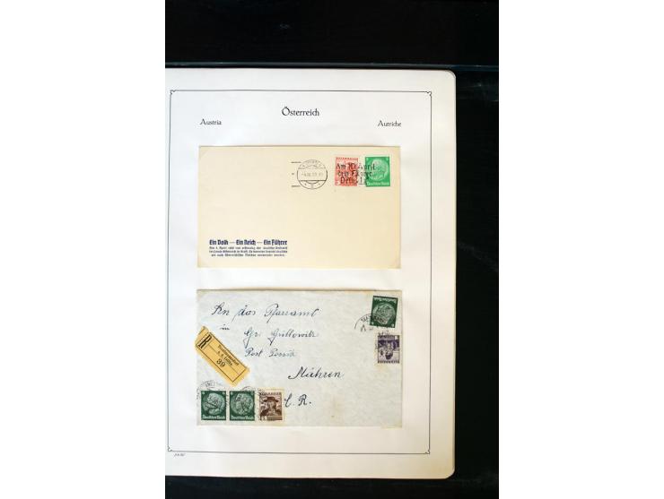 1850/1988, postfrische, ungebrauchte und gestempelte Sammlung mit u.a. Mi.-Nr. 161 - 77, 518 - 20, 551 - 54, 555 - 56A, Bl. 1