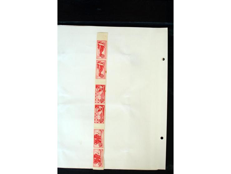 1850/1988, postfrische, ungebrauchte und gestempelte Sammlung mit u.a. Mi.-Nr. 161 - 77, 518 - 20, 551 - 54, 555 - 56A, Bl. 1