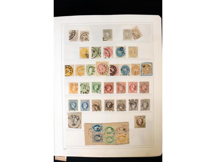 1850/1988, postfrische, ungebrauchte und gestempelte Sammlung mit u.a. Mi.-Nr. 161 - 77, 518 - 20, 551 - 54, 555 - 56A, Bl. 1