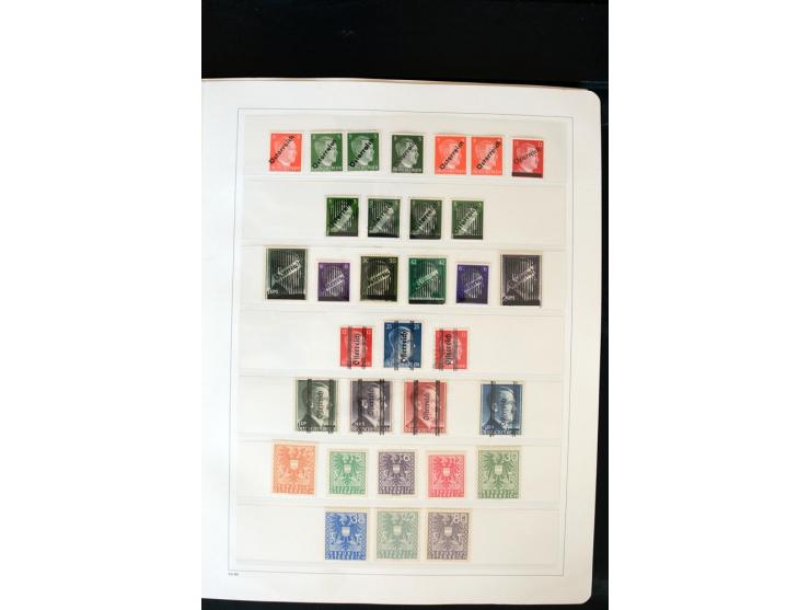 1850/1988, postfrische, ungebrauchte und gestempelte Sammlung mit u.a. Mi.-Nr. 161 - 77, 518 - 20, 551 - 54, 555 - 56A, Bl. 1