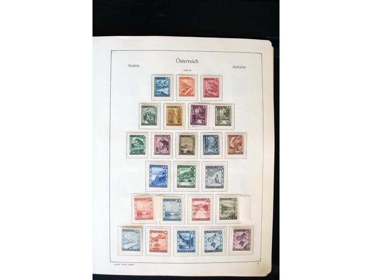 1850/1988, postfrische, ungebrauchte und gestempelte Sammlung mit u.a. Mi.-Nr. 161 - 77, 518 - 20, 551 - 54, 555 - 56A, Bl. 1