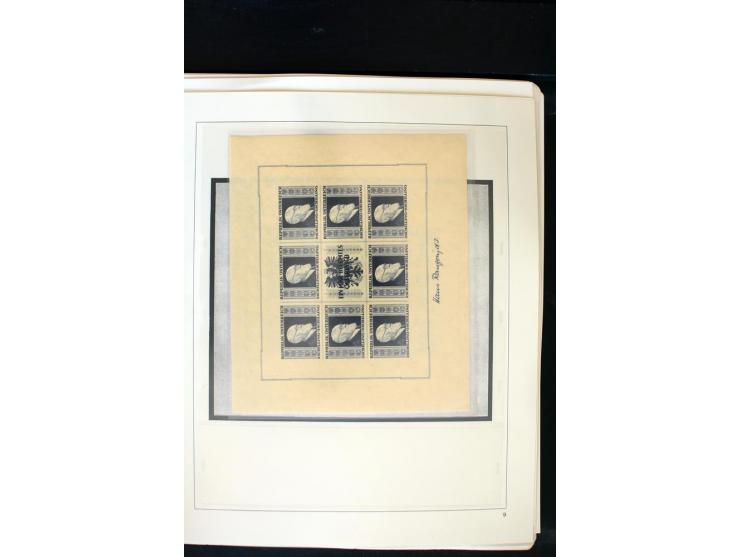 1850/1988, postfrische, ungebrauchte und gestempelte Sammlung mit u.a. Mi.-Nr. 161 - 77, 518 - 20, 551 - 54, 555 - 56A, Bl. 1