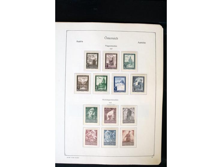 1850/1988, postfrische, ungebrauchte und gestempelte Sammlung mit u.a. Mi.-Nr. 161 - 77, 518 - 20, 551 - 54, 555 - 56A, Bl. 1