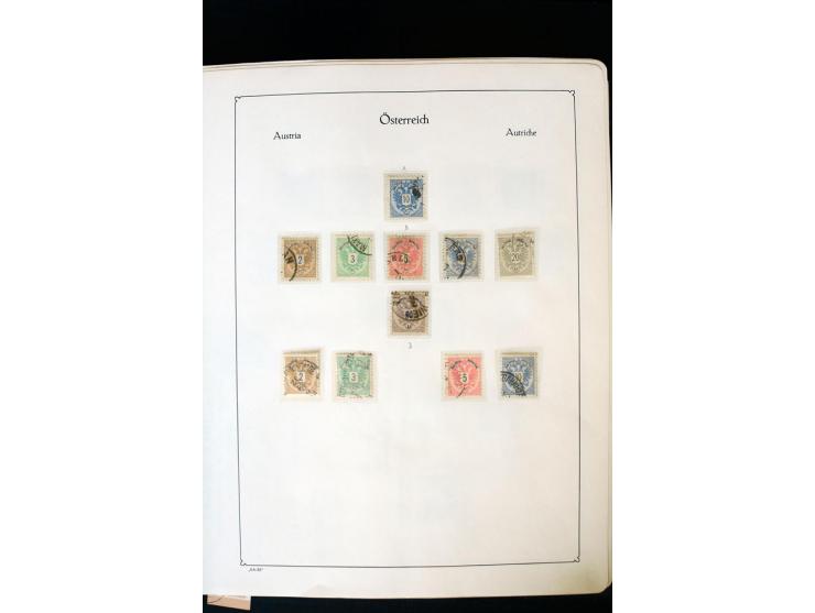1850/1988, postfrische, ungebrauchte und gestempelte Sammlung mit u.a. Mi.-Nr. 161 - 77, 518 - 20, 551 - 54, 555 - 56A, Bl. 1