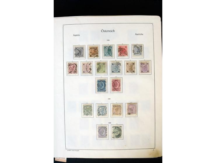 1850/1988, postfrische, ungebrauchte und gestempelte Sammlung mit u.a. Mi.-Nr. 161 - 77, 518 - 20, 551 - 54, 555 - 56A, Bl. 1