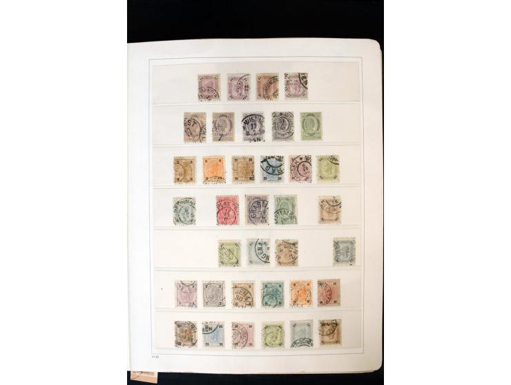 1850/1988, postfrische, ungebrauchte und gestempelte Sammlung mit u.a. Mi.-Nr. 161 - 77, 518 - 20, 551 - 54, 555 - 56A, Bl. 1