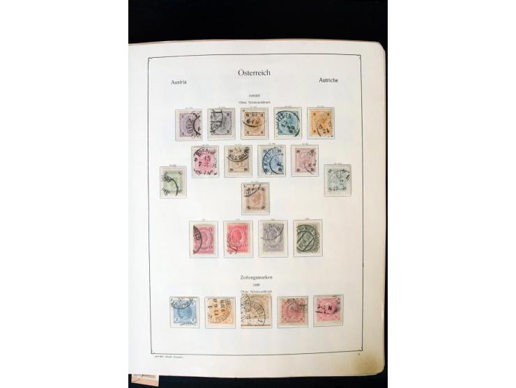 1850/1988, postfrische, ungebrauchte und gestempelte Sammlung mit u.a. Mi.-Nr. 161 - 77, 518 - 20, 551 - 54, 555 - 56A, Bl. 1
