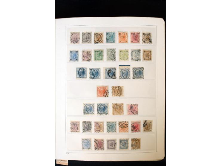 1850/1988, postfrische, ungebrauchte und gestempelte Sammlung mit u.a. Mi.-Nr. 161 - 77, 518 - 20, 551 - 54, 555 - 56A, Bl. 1
