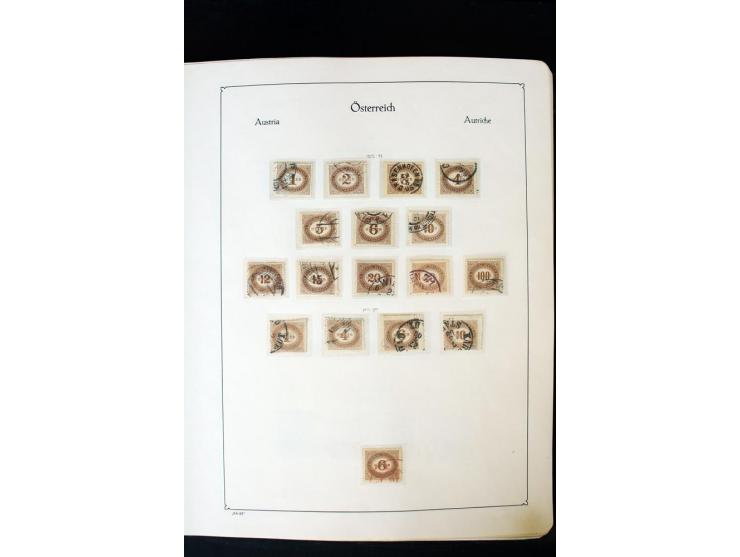 1850/1988, postfrische, ungebrauchte und gestempelte Sammlung mit u.a. Mi.-Nr. 161 - 77, 518 - 20, 551 - 54, 555 - 56A, Bl. 1