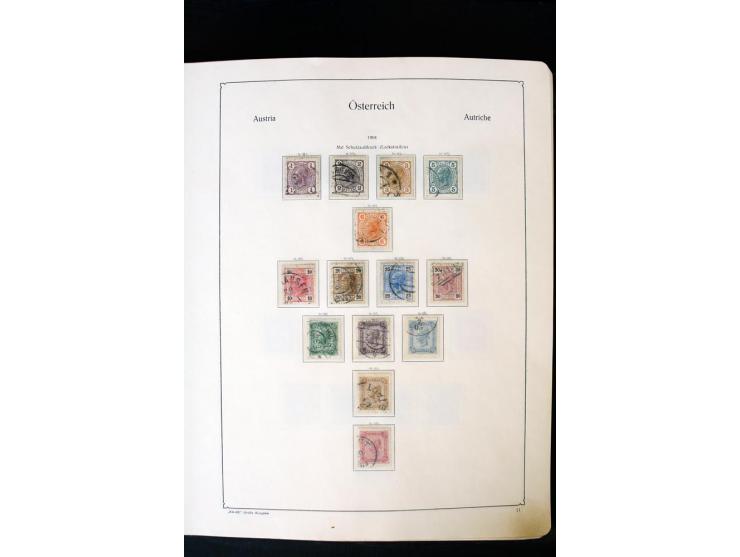 1850/1988, postfrische, ungebrauchte und gestempelte Sammlung mit u.a. Mi.-Nr. 161 - 77, 518 - 20, 551 - 54, 555 - 56A, Bl. 1