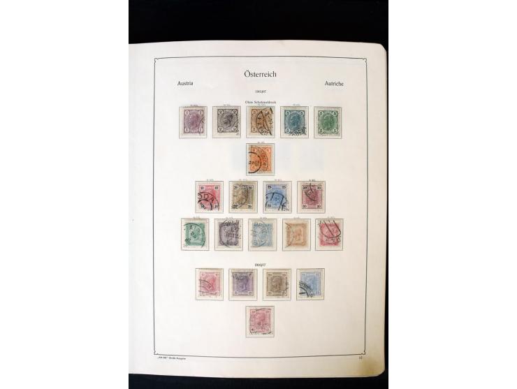 1850/1988, postfrische, ungebrauchte und gestempelte Sammlung mit u.a. Mi.-Nr. 161 - 77, 518 - 20, 551 - 54, 555 - 56A, Bl. 1