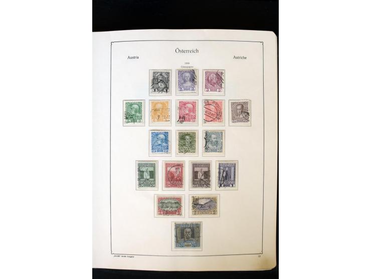 1850/1988, postfrische, ungebrauchte und gestempelte Sammlung mit u.a. Mi.-Nr. 161 - 77, 518 - 20, 551 - 54, 555 - 56A, Bl. 1