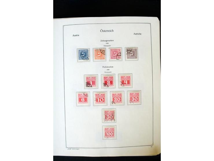 1850/1988, postfrische, ungebrauchte und gestempelte Sammlung mit u.a. Mi.-Nr. 161 - 77, 518 - 20, 551 - 54, 555 - 56A, Bl. 1